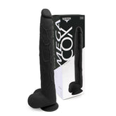 Kiotos Cox Mega Black 04 Large Realistic Suction Cup Dildo 43 cm Dongs Realistic